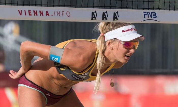 FIVB Beach volleyball Beachvolleyball World Championships Vienna 2017 am 29.07.2017 Margareta KOZUCH (GER); FIVB Beach Volleyball World Championships Vienna 2017 am 29.07.2017, Donauinsel Wien (Oesterreich). xPWx