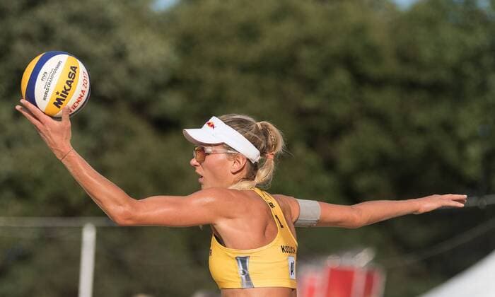 FIVB Beach volleyball Beachvolleyball World Championships Vienna 2017 am 29.07.2017 Margareta KOZUCH (GER); FIVB Beach Volleyball World Championships Vienna 2017 am 29.07.2017, Donauinsel Wien (Oesterreich). xPWx