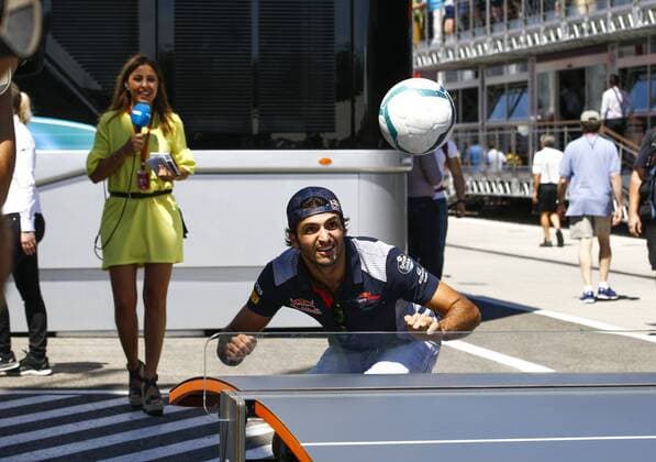 Motorsports: FIA Formula One World Championship WM Weltmeisterschaft 2017, Grand Prix of Hungary, 55 Carlos Sainz Junior (ESP, Scuderia Toro Rosso), Budapest Hungary xHOCHxZWEIx