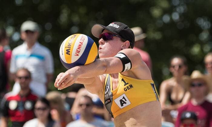 FIVB Beach volleyball Beachvolleyball World Championships Vienna 2017 am 30.07.2017 Julia SUDE (GER); FIVB Beach Volleyball World Championships Vienna 2017 am 30.07.2017, Donauinsel Wien (Oesterreich). xPWx