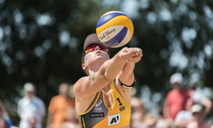 FIVB Beach volleyball Beachvolleyball World Championships Vienna 2017 am 30.07.2017 Julia SUDE (GER); FIVB Beach Volleyball World Championships Vienna 2017 am 30.07.2017, Donauinsel Wien (Oesterreich). xPWx