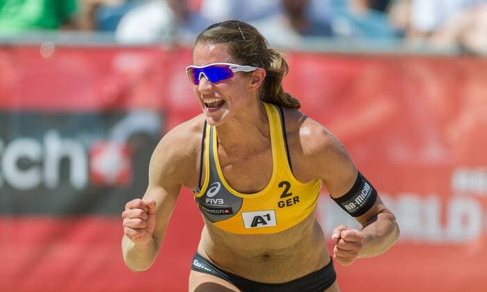 FIVB Beach volleyball Beachvolleyball World Championships Vienna 2017 am 30.07.2017 Chantal LABOUREUR (GER); FIVB Beach Volleyball World Championships Vienna 2017 am 30.07.2017, Donauinsel Wien (Oesterreich). xPWx