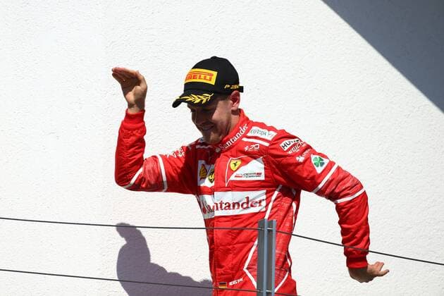 Hungarian Grand Prix, Hungaroring 27 - 30 July 2017 30.07.2017 - Race, Sebastian Vettel (GER) Scuderia Ferrari SF70H race winner 
