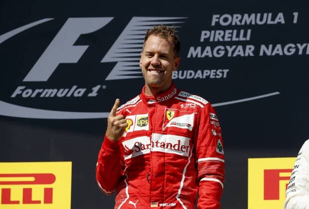 Motorsports: FIA Formula One World Championship WM Weltmeisterschaft 2017, Grand Prix of Hungary, 5 Sebastian Vettel (GER, Scuderia Ferrari), Budapest Hungary xHOCHxZWEIx