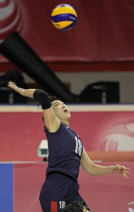 Hwang Minkyoung (South Korea) in action during the FIVB World Grand Prix 2017 volleyball final match between South Korea and Poland in Ostrava, Czech Republic, on July 30, 2017. (CTKxPhoto PetrxSznapka) CTKPhotoP201707300485901  SZN 37