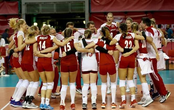 Poland won FIB Volleyball Grand Prix Women 2017 Group 2 played in Ostrava, Czech Republic, on July 30, 2017. (CTKxPhoto PetrxSznapka) CTKPhotoP201707300499201  SZN 41