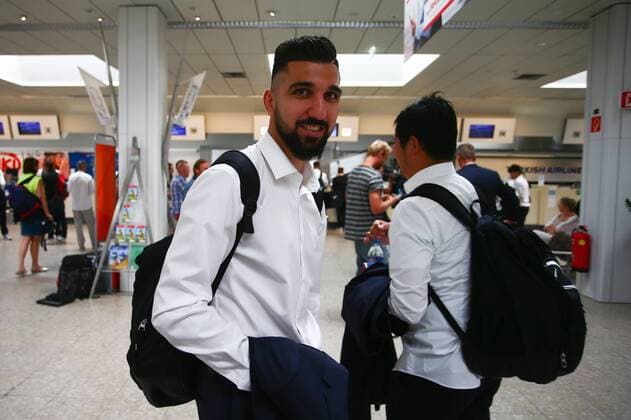 SOCCER - UEFA CL quali, Rijeka vs RBS, preview RIJEKA,CROATIA,01.AUG.17 - SOCCER - UEFA Champions League qualification, HNK Rijeka vs Red Bull Salzburg, preview, departure of RBS. Image shows Munas Dabbur (RBS). GEPAxpictures xFelixxRoittner