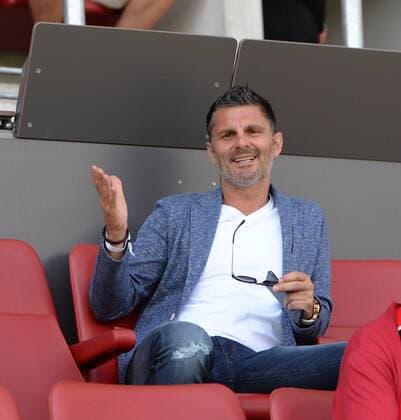 Fussball, Herren, 2. Bundesliga, Saison 2017 2018 (1. Spieltag), FC Ingolstadt 04 - 1. FC Union Berlin 0:1, Sportchef Angelo Vier (BFC Dynamo) auf der Tribüne, 29.07. 2017, Copyright: xMatthiasxKochx