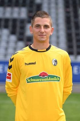 Patric Klandt (Torwart SC Freiburg), am 01.08.2017. Freiburg Copyright: xLaegler Eibner-Pressefotox EP_SLR