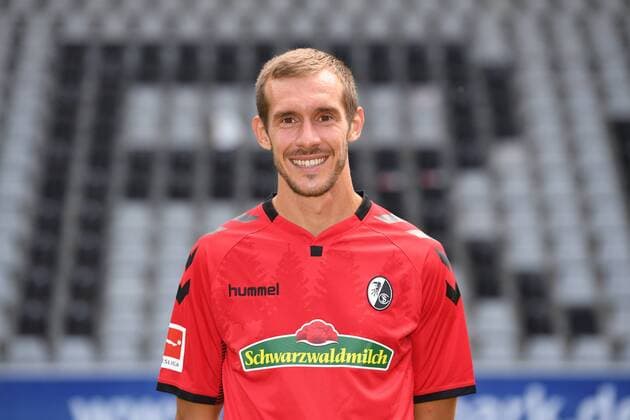 Julian Schuster (SC Freiburg), am 01.08.2017. Freiburg Copyright: xLaegler Eibner-Pressefotox EP_SLR