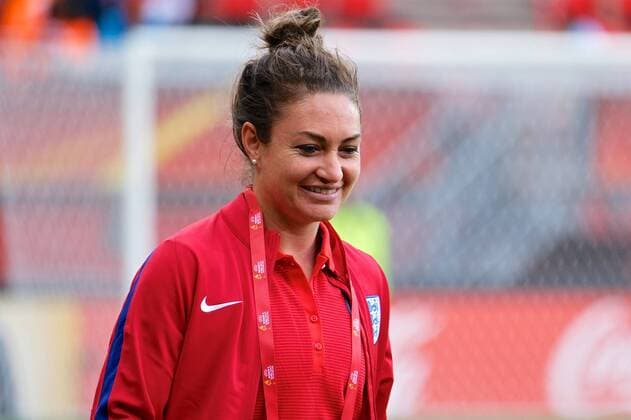 Netherlands Women v England Women UEFA Women s Euros 2017 Jodie Taylor of England pictured ahead of the UEFA Women s Euros 2017 Semi-final match at De Grolsch Veste, Enschede Copyright: xKristianxKanex FIL-10476-0035 UK Newspapers OUT