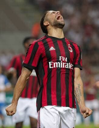 Ricardo Rodriguez looks dejected during the UEFA Europa League match between AC Milan and Universitatea Craiova at Stadio San Siro, Milan, Italy on 3 August 2017. Copyright: xRobertoxBreganix 16100016