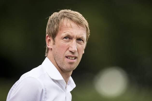 170803 Östersunds tränare Graham Potter inför fotbollsmatchen i kvalet till Europa League mellan Fola Esch och Östersund den 3 augusti 2017 i Esch-sur-Alzette.  Copyright: PETTERxARVIDSON BB170803PA151
