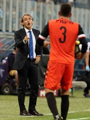 FC Zenit v FC Bnei Yehuda. UEFA Europa League 2017 2018. Third qualifying round. Roberto Mancini. Head coach of FC Zenit Roberto Mancini. AlexanderxKulebyakin 