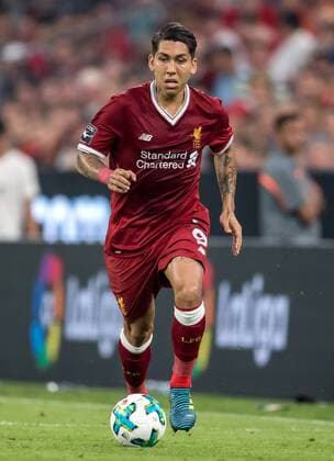 2. August 2017: Muenchen, Allianz Arena: Fussball Audi Cup 2017: FC Liverpool - Atletico Madrid: Liverpools Roberto Firmino.