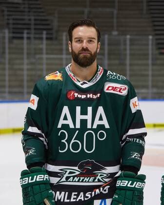 Brady Lamb (Augsburger Panther 2) Eishockey, GER, DEL, Porträttermin 2017 2018, Augsburger Panther,