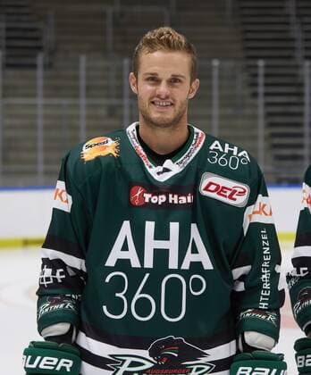 Gabe Guentzel (Augsburger Panther 10) Eishockey, GER, DEL, Porträttermin 2017 2018, Augsburger Panther,