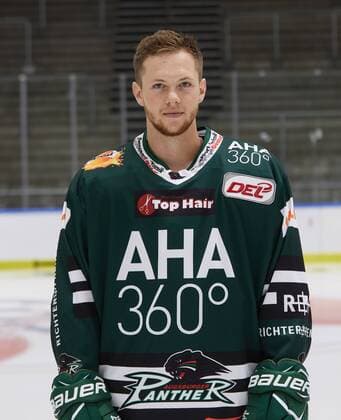 Simon Sezemsky (Augsburger Panther 93) Eishockey, GER, DEL, Porträttermin 2017 2018, Augsburger Panther,