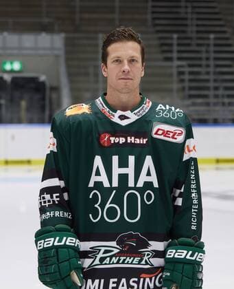 Thomas Jordan Trevelyan (Augsburger Panther 24) Eishockey, GER, DEL, Porträttermin 2017 2018, Augsburger Panther,