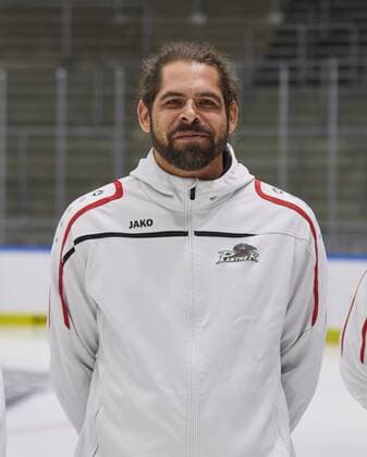 Sebastian Walter (Physiotherpeut Augsburger Panther) Eishockey, GER, DEL, Porträttermin 2017 2018, Augsburger Panther,