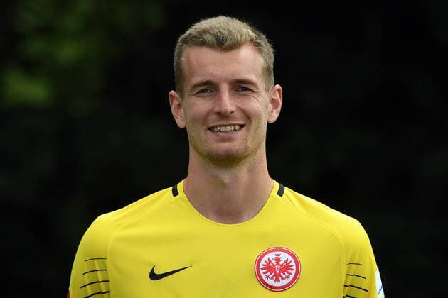 04.08.2017, xjhx, Fussball 1.Bundesliga, Eintracht Frankfurt Fototermin, Fußball, GER 1.BL Porträttermin 2017 2018, emonline, Lukas Hradecky (Eintracht Frankfurt) Frankfurt am Main