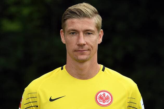 04.08.2017, xjhx, Fussball 1.Bundesliga, Eintracht Frankfurt Fototermin, Fußball, GER 1.BL Porträttermin 2017 2018, emonline, Jan Zimmermann (Eintracht Frankfurt) Frankfurt am Main