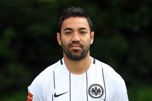 04.08.2017, xjhx, Fussball 1.Bundesliga, Eintracht Frankfurt Fototermin, Fußball, GER 1.BL Porträttermin 2017 2018, emonline, Marco Fabian, Marco Jhonfai Fabian de la Mora (Eintracht Frankfurt) Frankfurt am Main