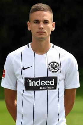 04.08.2017, xjhx, Fussball 1.Bundesliga, Eintracht Frankfurt Fototermin, Fußball, GER 1.BL Porträttermin 2017 2018, emonline, Mijat Gacinovic (Eintracht Frankfurt) Frankfurt am Main