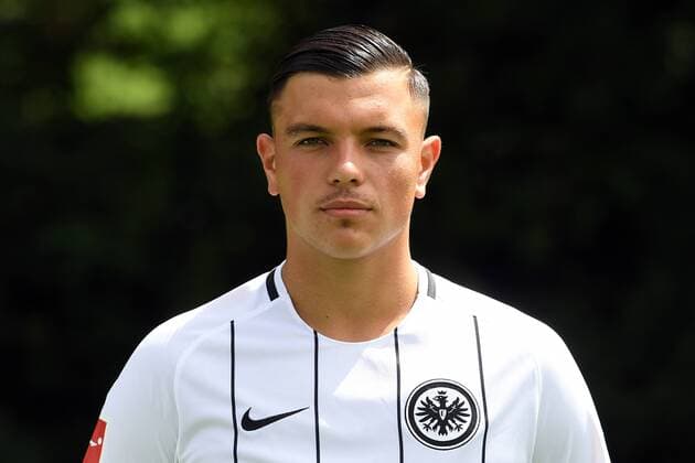 04.08.2017, xjhx, Fussball 1.Bundesliga, Eintracht Frankfurt Fototermin, Fußball, GER 1.BL Porträttermin 2017 2018, emonline, Renat Dadashov (Eintracht Frankfurt) Frankfurt am Main
