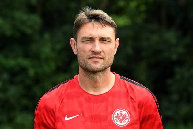 04.08.2017, xjhx, Fussball 1.Bundesliga, Eintracht Frankfurt Fototermin, Fußball, GER 1.BL Porträttermin 2017 2018, emonline, Co Trainer Robert Kovac (Eintracht Frankfurt) Frankfurt am Main