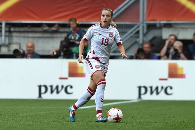 Fußball UEFA Women s Euro Finale Niederlande - Dänemark am 06.08.2017 im FC Twente Stadion in Enschede Cecilie Sandvej ( Dänemark ) xRx