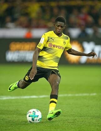 05.08.2017, DFL Supercup 2017, Borussia Dortmund - FC Bayern München, im Signal Iduna Park Dortmund. Ousmane Dembele (Dortmund) 