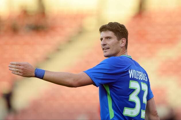 Mario Gomez (VfL Wolfsburg) -- KSV Hessen Kassel vs VfL Wolfsburg, Fussball, Testspiel, 08.08.2017, Kassel Copyright: xSIPPELx xEibner-Pressefotox EP_rsl
