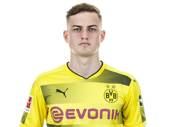 Fußball, GER, 1.BL, Porträttermin 2017 2018, Borussia Dortmund, Jacob Bruun Larsen (Borussia Dortmund)