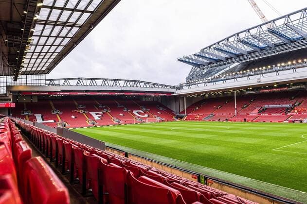A general view of Anfield ahead of the Barclays Premier League match between Liverpool and Tottenham Hotspur at Anfield, Liverpool, England on 2 April 2016. Copyright: xDarrenxMusgrovex 09390004