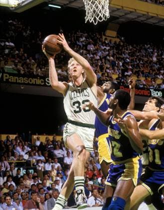 Jan. 21, 2009 - Boston, Massachusetts, USA - Boston Celtics Larry Bird with Kevin McHale vs Los Angeles Lakers James Worthy, Magic Johnson, and Kurt Rambis in 1987 NBA Basketball Herren USA Finals in Boston Garden  - ZUMA87 N Jan 21 2009 Boston Massachusetts USA Boston Celtics Larry Bird With Kevin McHale VS Los Angeles Lakers James Worthy Magic Johnson and Kurt Rambis in 1987 NBA Finals in Boston Garden  ZUMA87 n Jan 21 2009 Boston Massachusetts USA Boston Celtics Larry Bird with Kevin McHale vs Los Ange  - ZUMA8 73350268st Copyright: ximagoxstock&peoplex