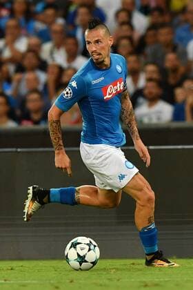 As Napoli 16 08 2017 - Champions League Napoli-Nizza foto Antonello Sammarco Image nella foto: Marek Hamsik 