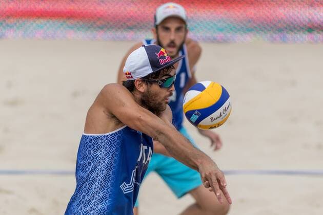 2017 CEV Beach volleyball Beachvolleyball European Championship EM Europameisterschaft Final Jurmala am 19.08.2017 Daniele LUPO (ITA); 2017 CEV Beach Volleyball European Championship Final Jurmala am 19.08.2017, Jurmala (Lettland). xPWx