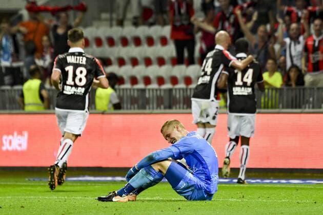 Karl Johan Johnsson (Guingamp) FOOTBALL : OGC Nice vs Guingamp - Ligue 1 - Nice - 19 08 2017 NorbertScanella Panoramic 