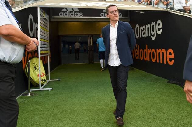 Jacques Henri Eyraud (PRESIDENT MARSEILLE) FOOTBALL : Marseille vs Angers - Ligue 1 Conforama - 20 08 2017 FEP Panoramic 