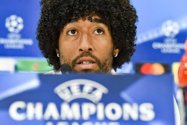 Fußball, CL Quali, OGC Nizza Pressekonferenz Dante Bofim (OGC Nice) FOOTBALL : Entrainement OGC Nice avant Nice vs Naples - Nice - 21 08 2017 NorbertScanella Panoramic 