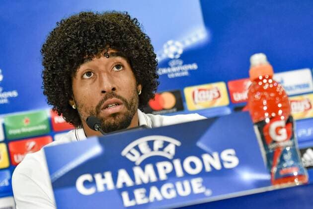 Fußball, CL Quali, OGC Nizza Pressekonferenz Dante Bofim (OGC Nice) FOOTBALL : Entrainement OGC Nice avant Nice vs Naples - Nice - 21 08 2017 NorbertScanella Panoramic 