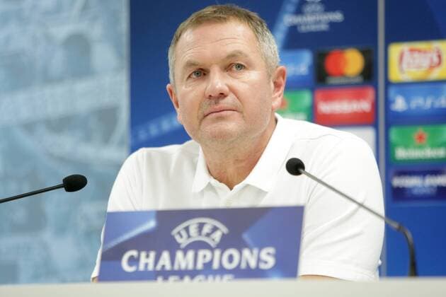 UEFA Champions League Play-offs - 2nd leg - HNK Rijeka press conference PK Pressekonferenz 21.08.2017., Rijeka, Croatia - Rijeka s coach Matjaz Kek during a press conference about the second leg of Champions League s qualifer match between HNK Rijeka and Olympiacos F.C. in Rijeka, Croatia, 21 August 2017.  NelxPavletic PIXSELL