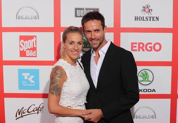 Sven Hannawald mit Ehefrau Melissa