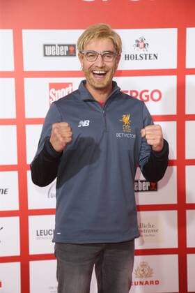 Matze Knop als Jürgen Klopp Verleihung des Bild Award in der Fischauktionshalle Große Elbstraße in Hamburg am 21.8.2017