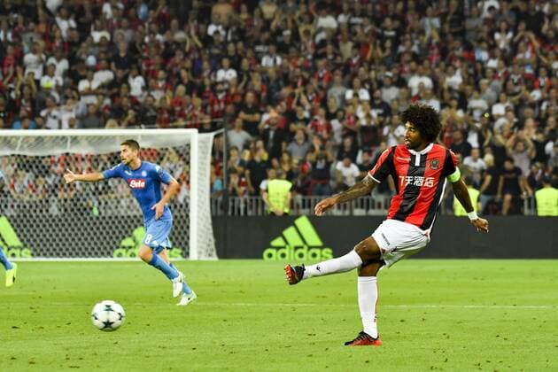 Dante Bofim (OGC Nice) FOOTBALL : Nice vs Naples - Ligue des Champions - Barrage Match Retour - Nice - 22 08 2017 NorbertScanella Panoramic 