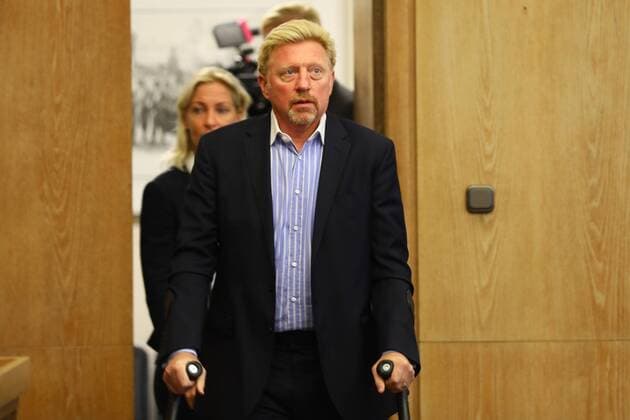 Boris Becker (Head of Men s Tennis) kommt zur Pressekonferenz - 23.08.2017: DTB stellt Boris Becker als Head of men s Tennis vor, Plenarsaal Römer