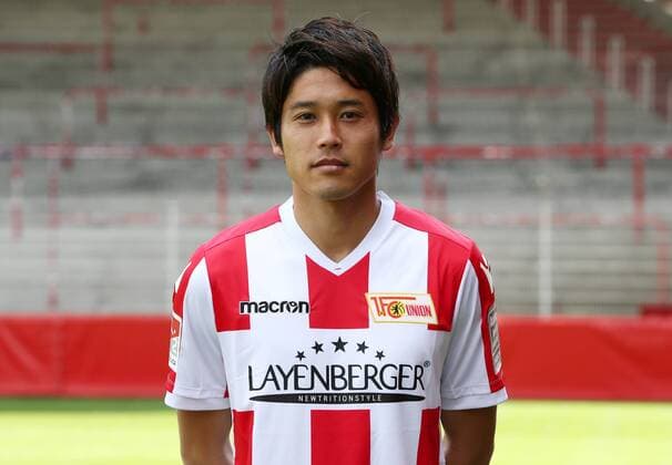 Atsuto Uchida Portrait Porträt Portraet Einzelbild close up Fußball Fussball zweite 2.Bundesliga Herren DFL Saison 2017 2018 23.08.2017 1.FC Union Berlin FCU Training