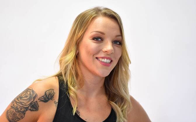 Katharina Schwabe, Kalendershooting, Fotoshooting, Kalender, im Fotostudio art-n-photo in Dresden, Dresdner SC, Volleyball, 1. Bundesliga Frauen, 1. Liga, DSC, Saison 2017 2018, 23.08.2017,
