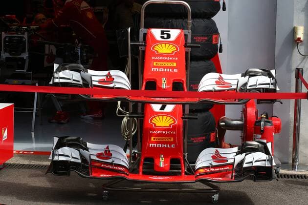 24.08.2017 - Scuderia Ferrari SF70H, detail Belgian Grand Prix, Spa-Francorchamps 24 - 27 August 2017 24.08.2017 - Scuderia Ferrari SF70H, detail 